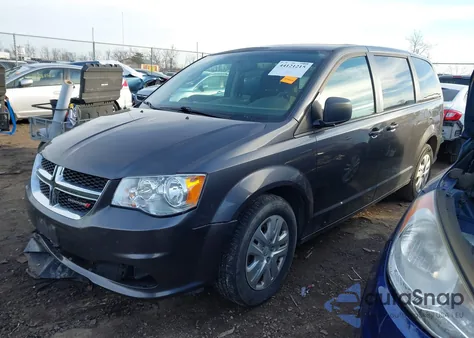 2018 Dodge Grand Caravan Se from USA, damaged, VIN 2C4RDGBG6JR136493